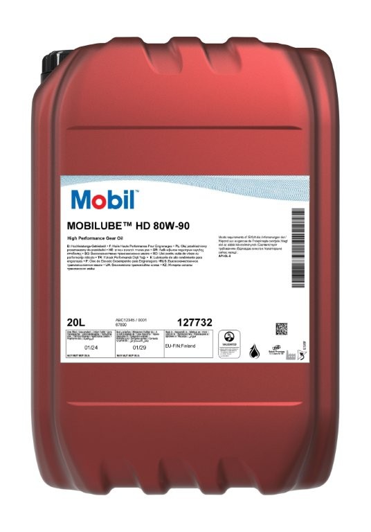 MOBILUBE HD 80W-90, 20L - GA Lindberg